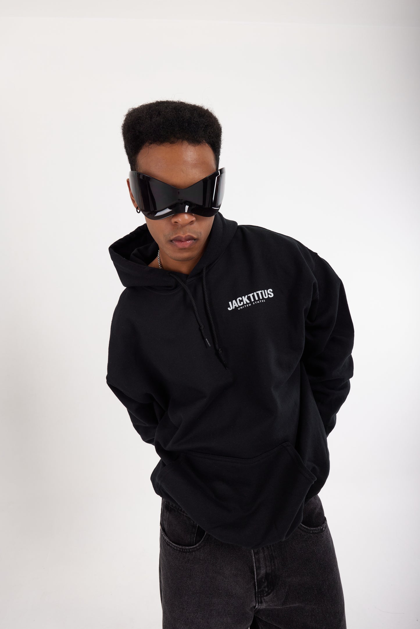 Hoodie Oversized Front Logo
