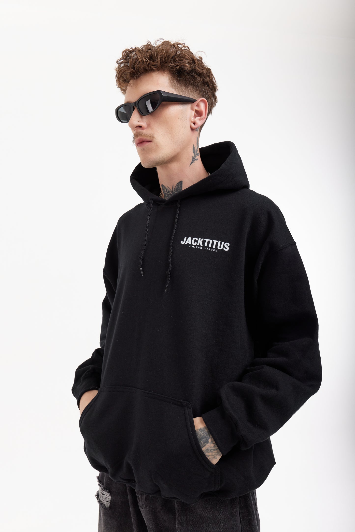 Hoodie Oversized Front Logo
