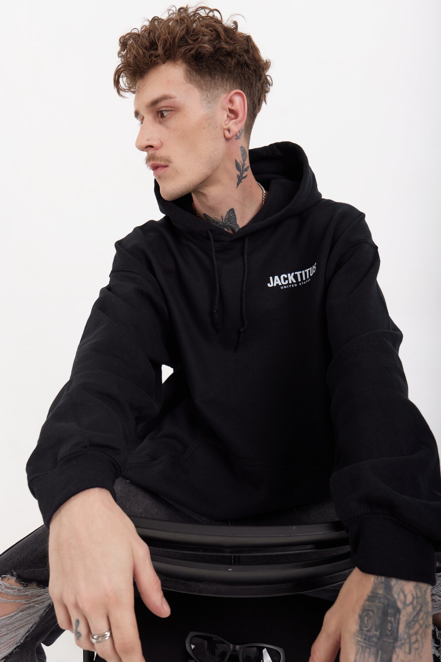 Hoodie Oversized Front Logo