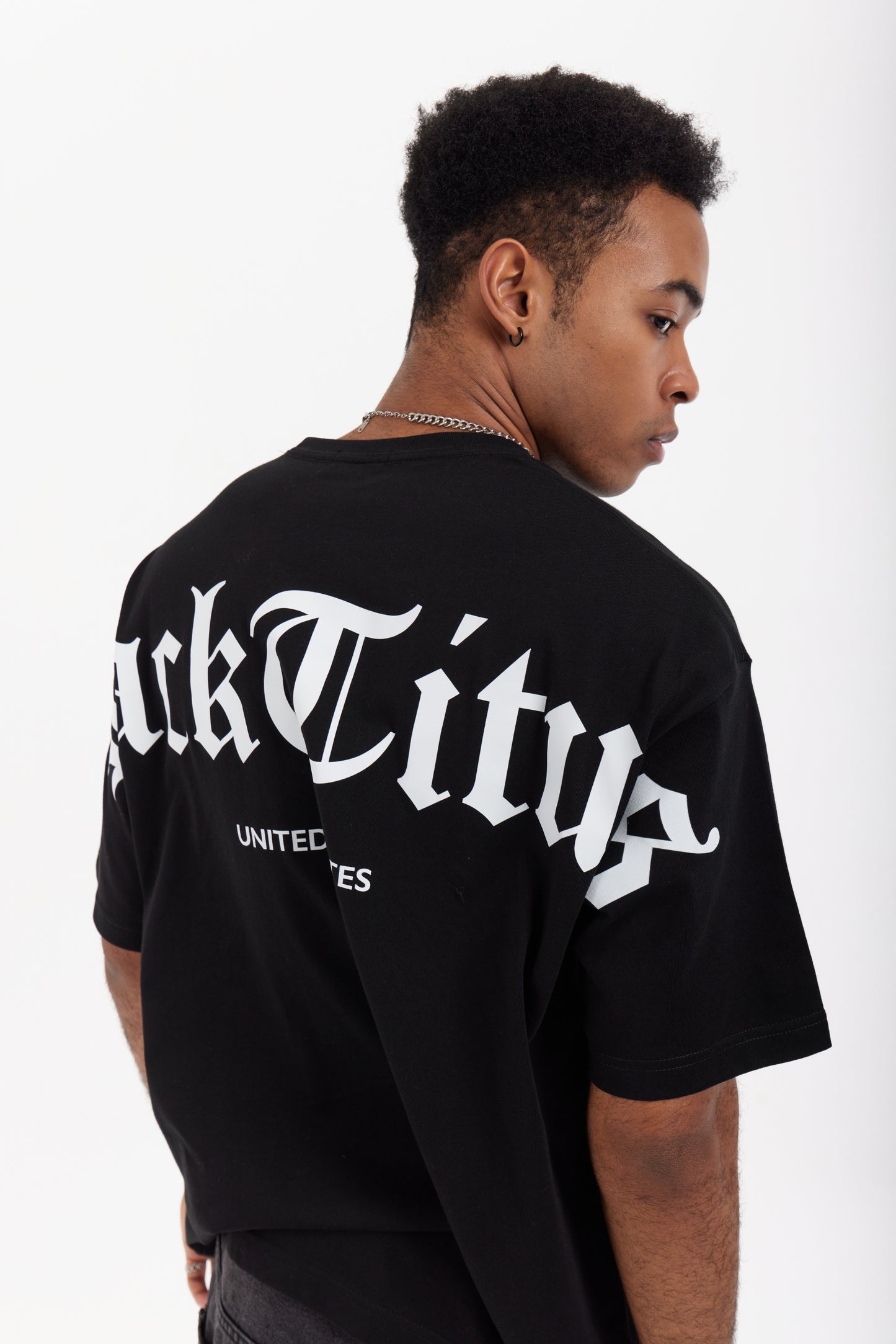 JACKTITUS T-Shirt Oversized Logo Old School style