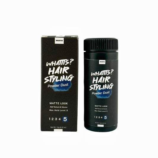 WHATTTS Hair Styling Powder Dust, Matte Look, Max Hold Level 5