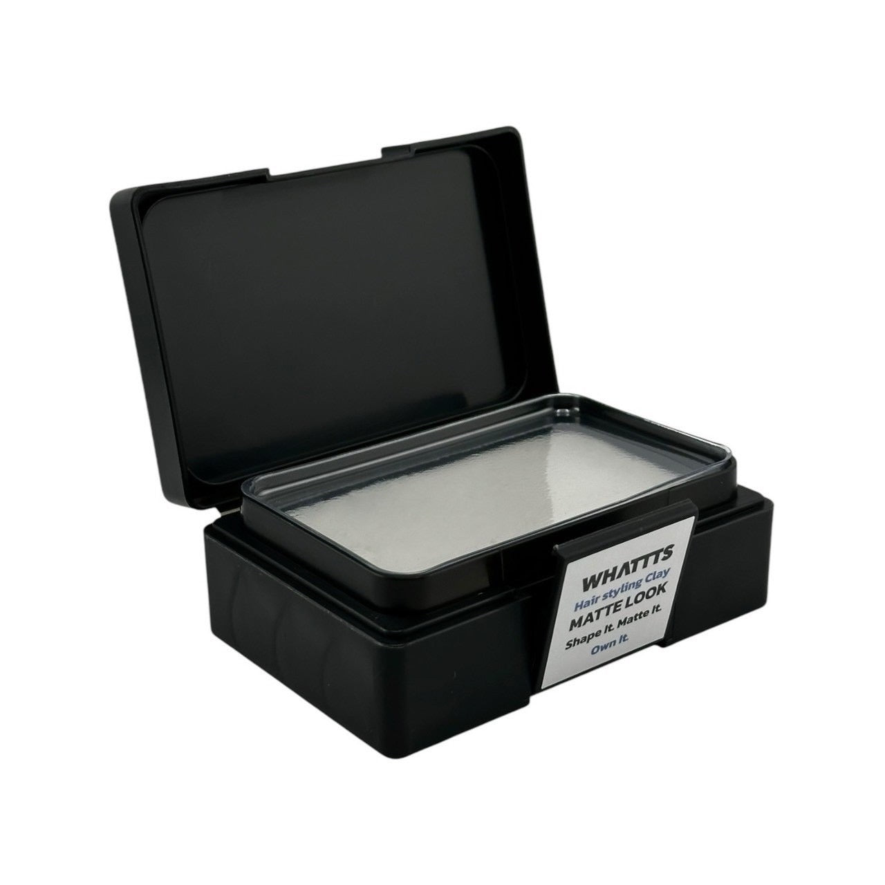 WHATTTS Hair Styling Clay Matte Look, Medium Hold - Natural Matte 100g.